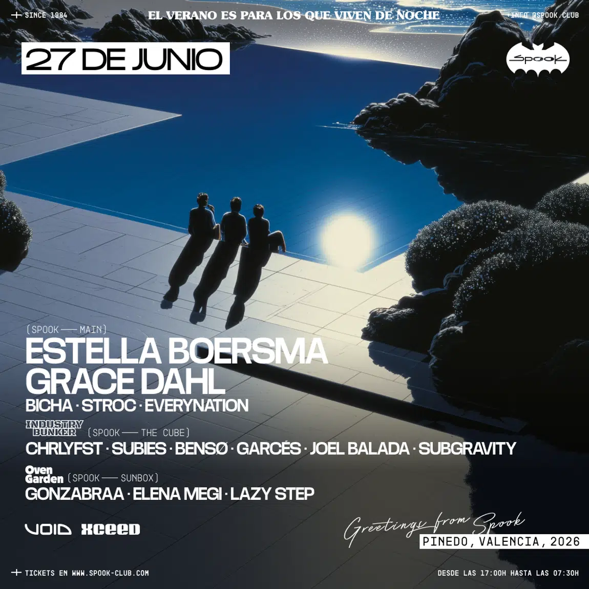 Estella Boersma + Grace Dahl @ Spook Club