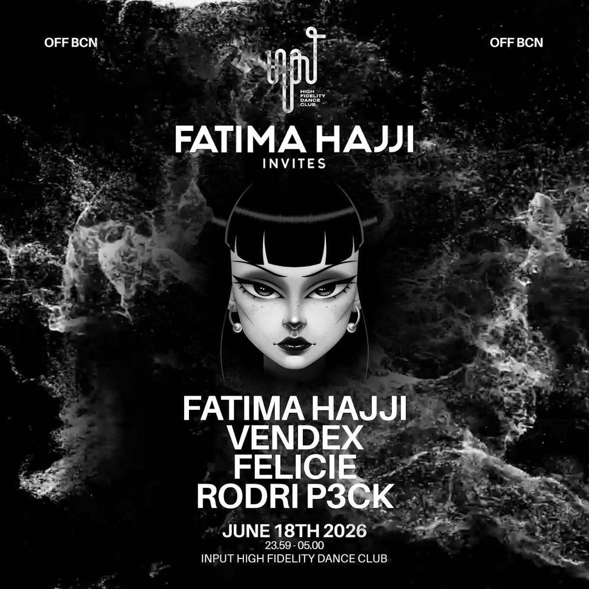 Fatima Hajji Invites à l'INPUT Barcelone