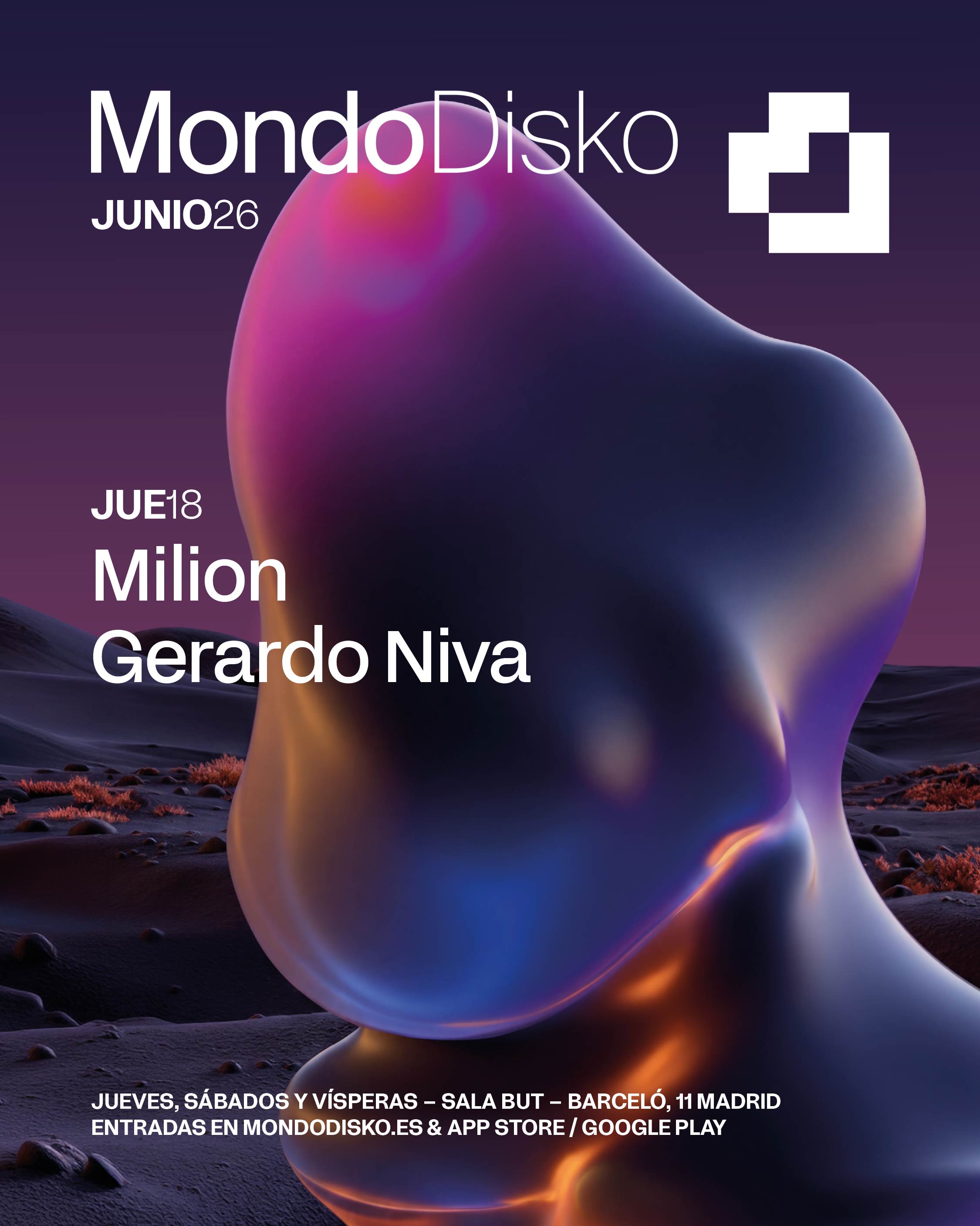 Milion, Gerardo Niva @ Mondo Disko