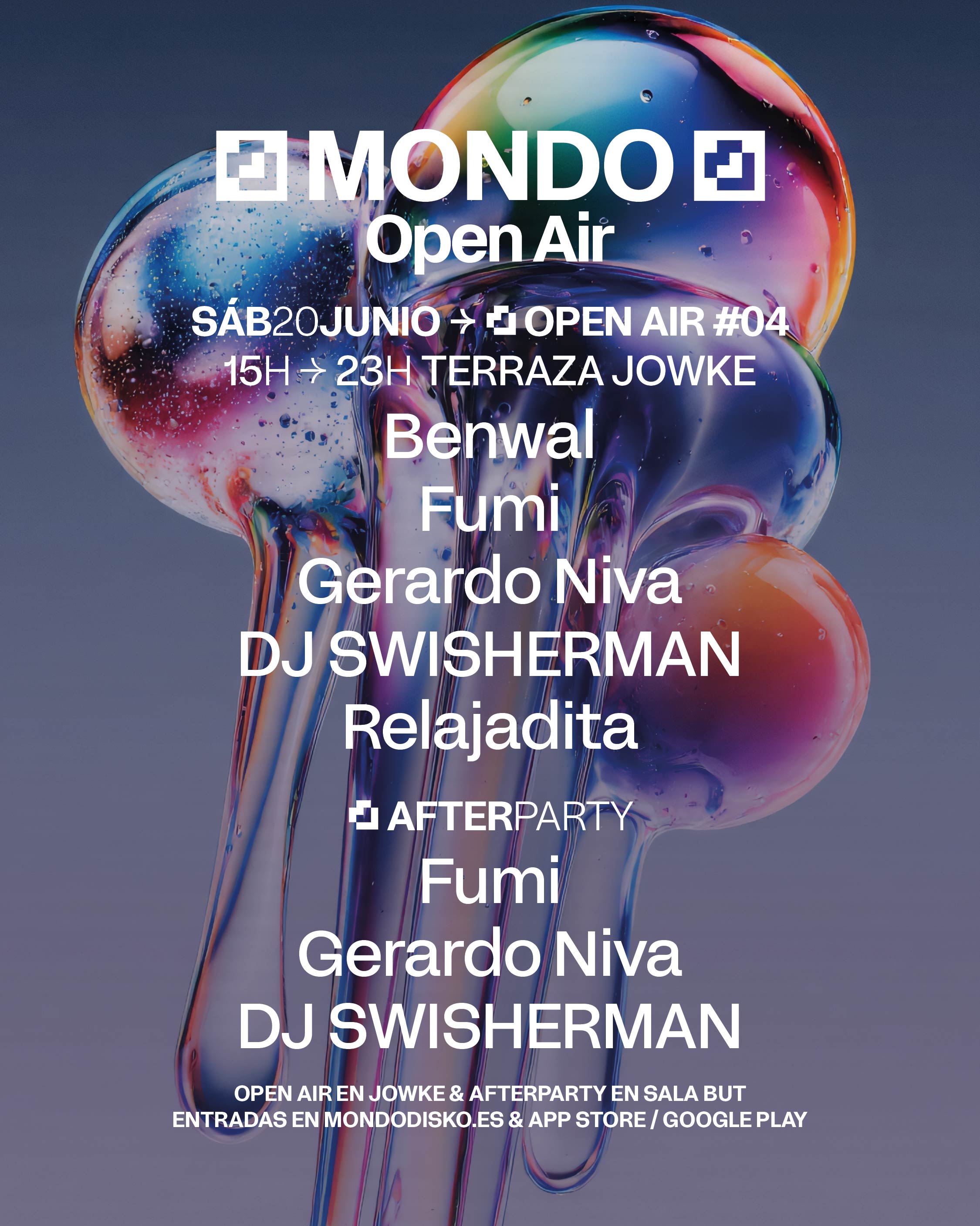 Mondo Open Air #04 : Benwal, Fumi, DJ Swisherman, Relajadita