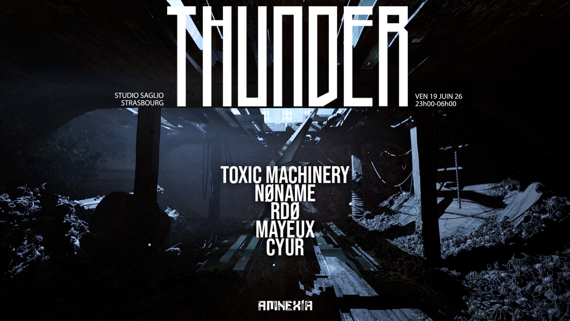 Thunder x Studio Saglio : Toxic Machinery, Nøname, Rdø