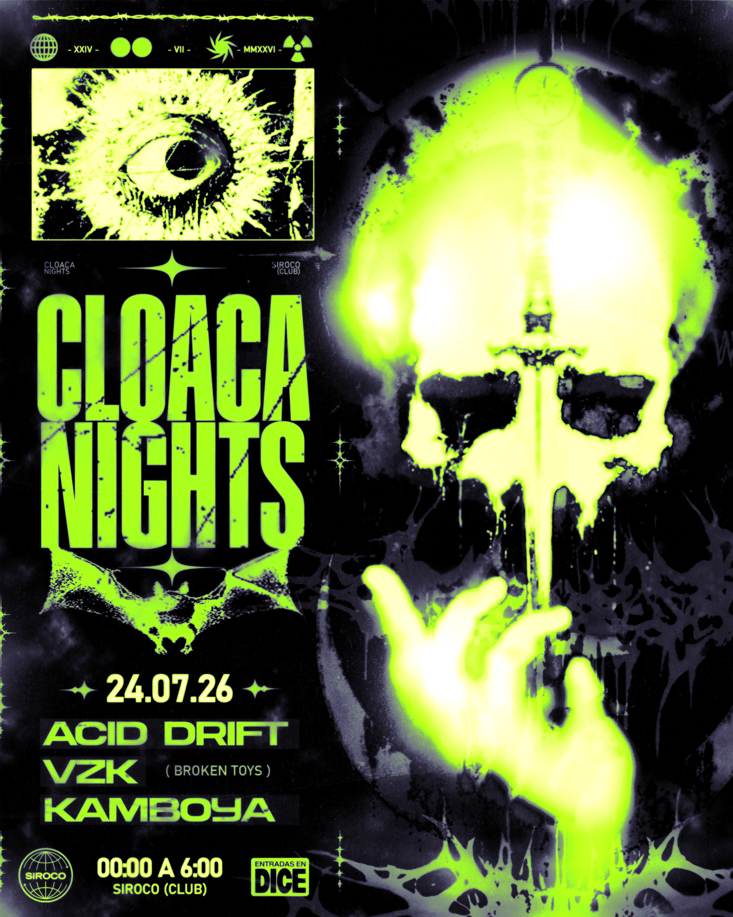 Cloaca en Siroco 100% vinilo