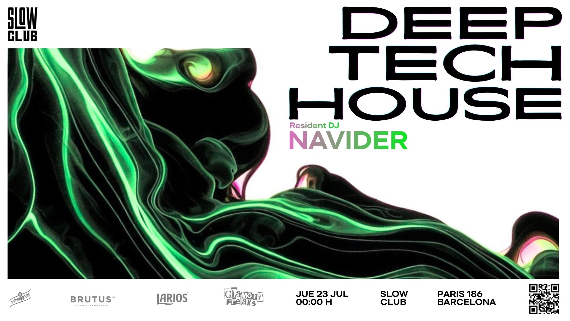 Deep, Tech, House by Navider at Slow Club Barcelona