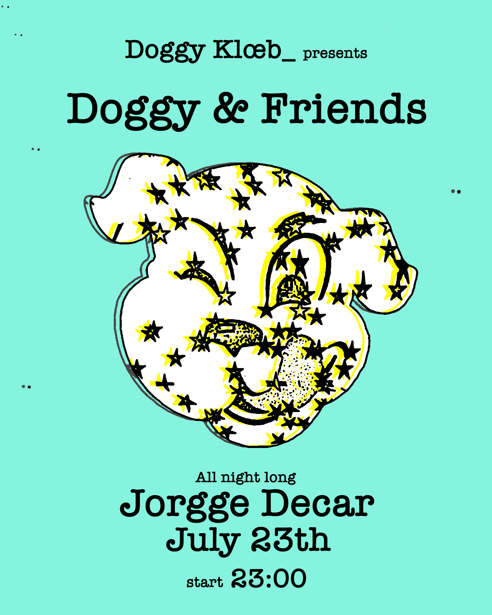 Doggy & Friends: Jorgge Decar at Doggy Klœb