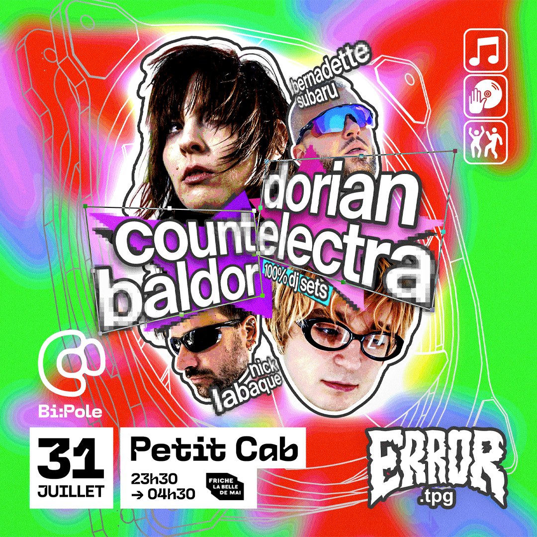 Error.Tpg invite Dorian Electra & Count Baldor