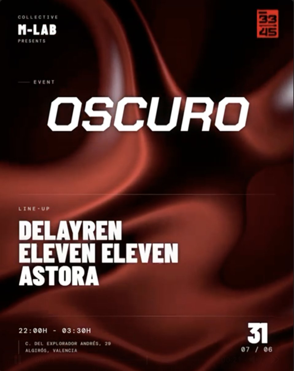 M-LAB presents OSCURO