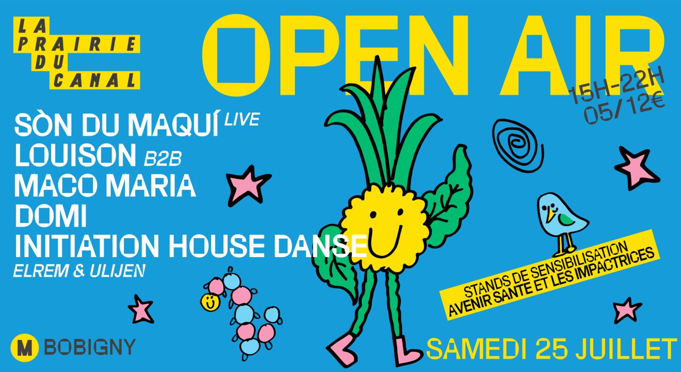 Open air- Louison b2b Maco Maria, Sòn du Maquís (live), Domi