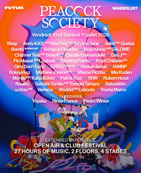 Peacock Society Festival 2026