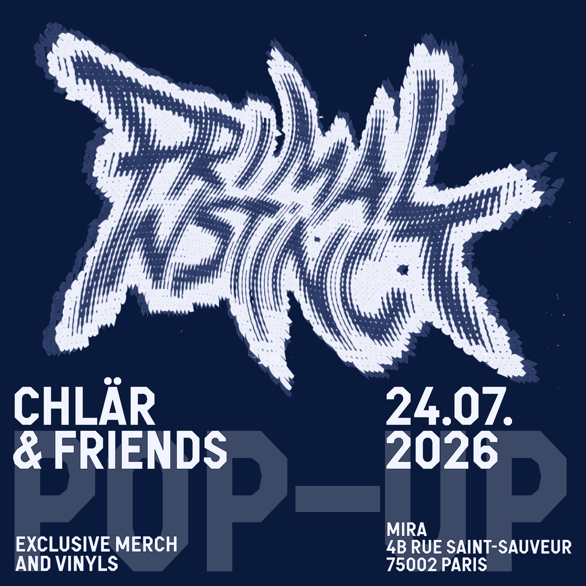 Primal Instinct Pop Up @ MIRA Paris