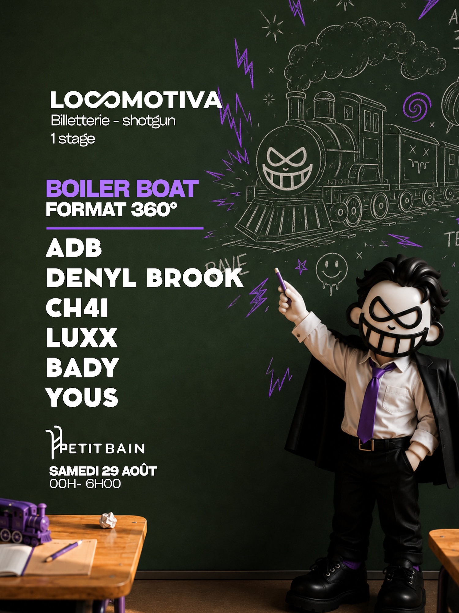 BOILERBOAT #3 : format 360°