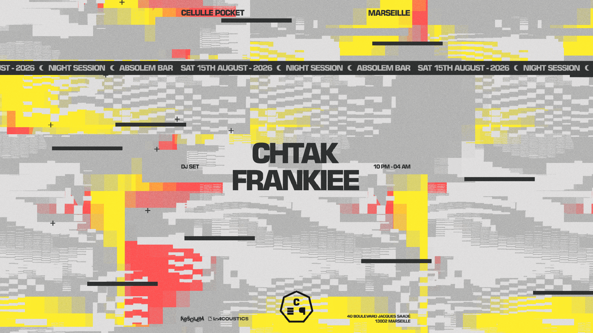 CELLULE POCKET Marseille : Chtak & FRANKIEE