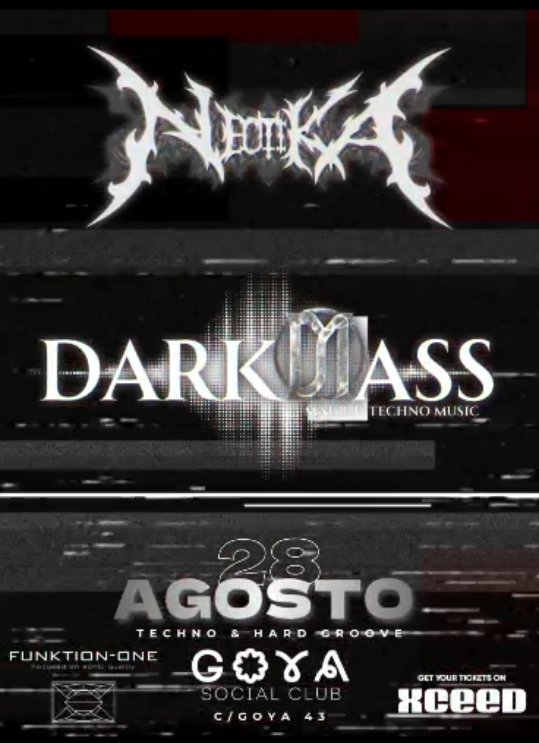 DarkMass x Neotika: Bigot3x, KRS, Møra, Save+Me