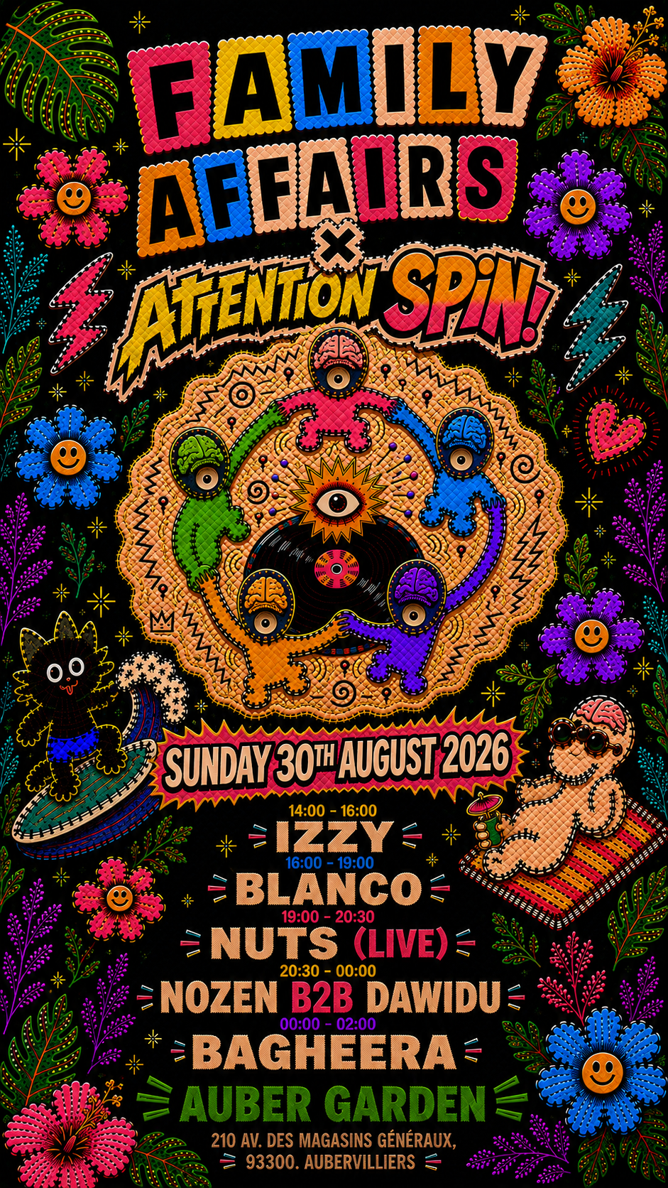 Family Affairs x Attention Spin!