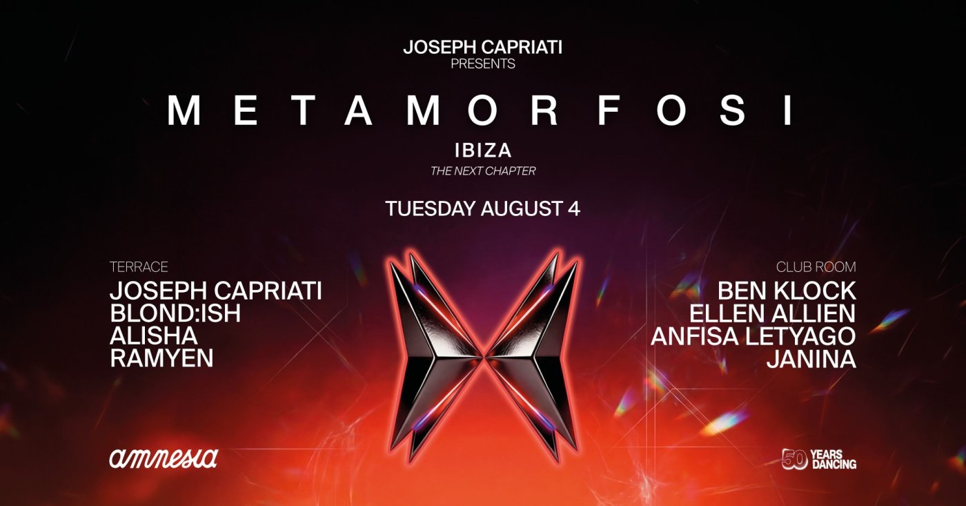 Joseph Capriati presents Metamorfosi