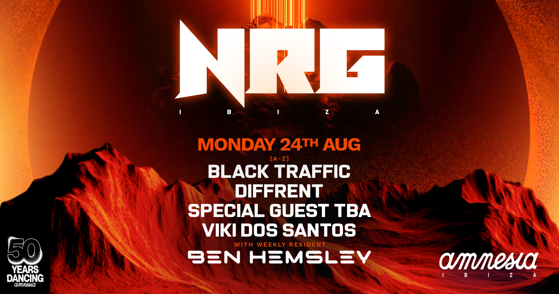 NRG : Ben Hemsley, Black Traffic, Diffrent