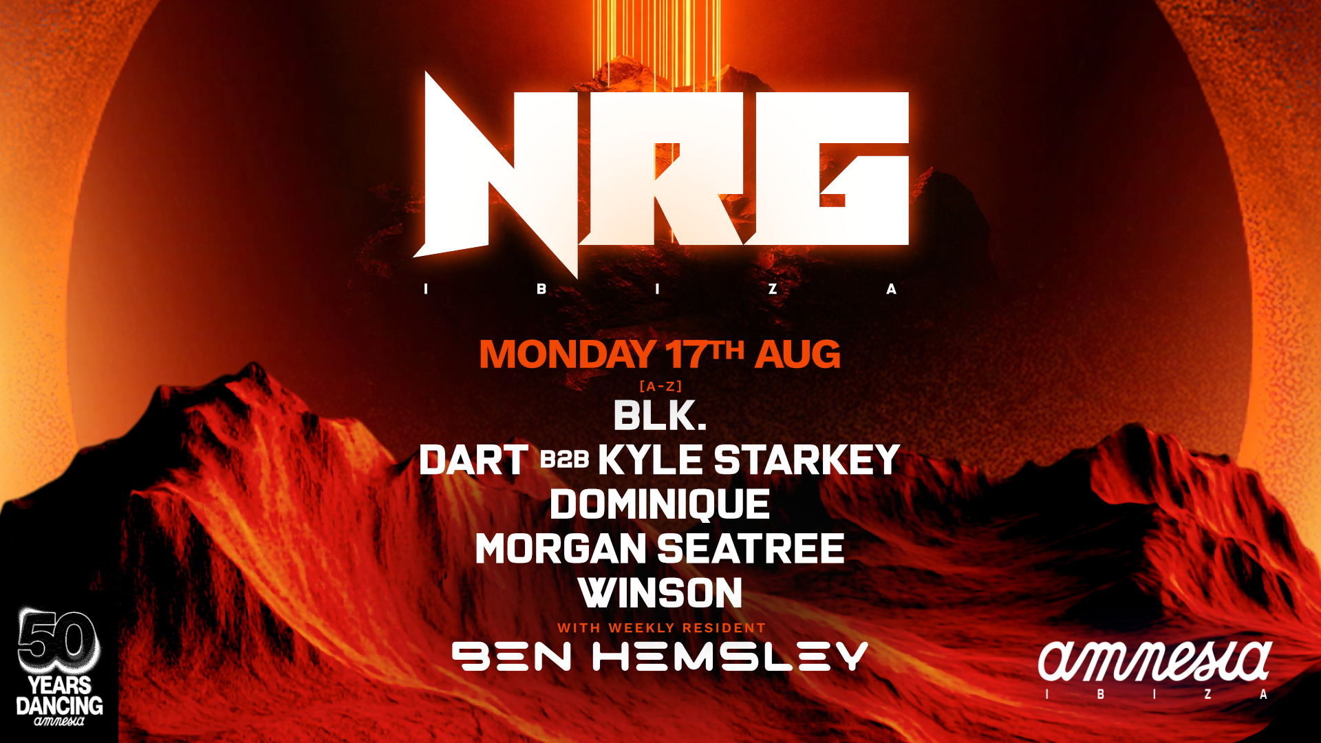 NRG : Ben Hemsley, blk., Morgan Seatree