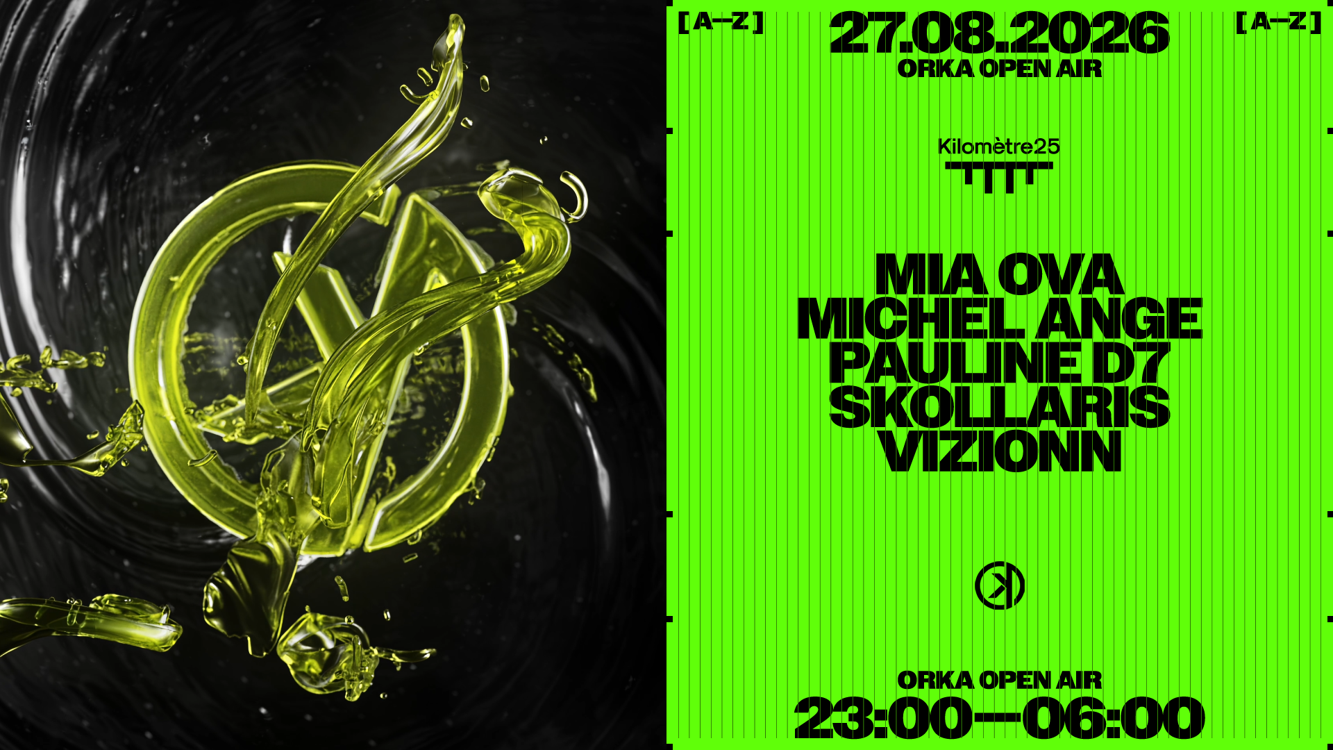 Orka Open Air: Mia Ova, Michel Ange, Pauline D7, Skollaris, Vizionn