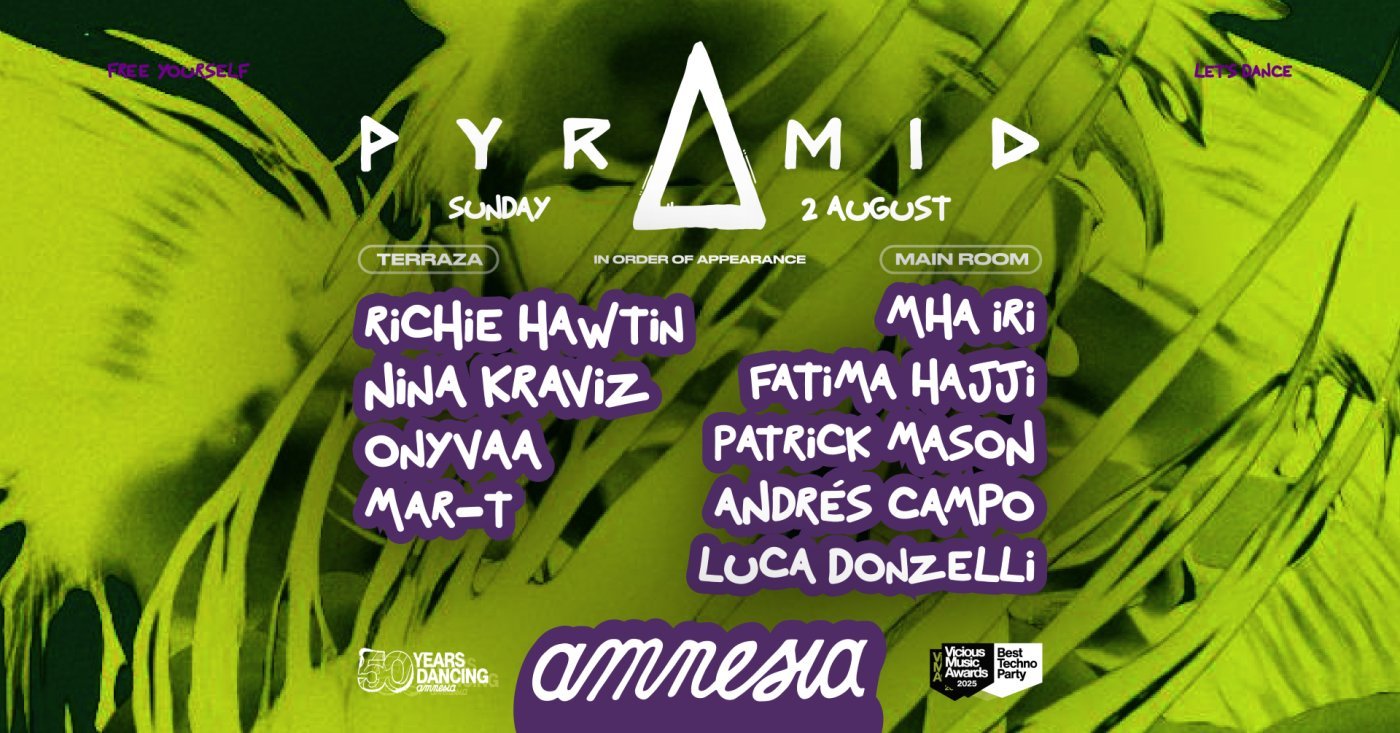 Pyramid : Richie Hawtin, Nina Kraviz