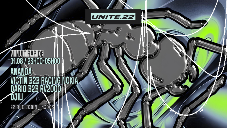 U.22 x MINUIT RAPIDE: ANANDA, Victin & MINUIT RAPIDE DJs