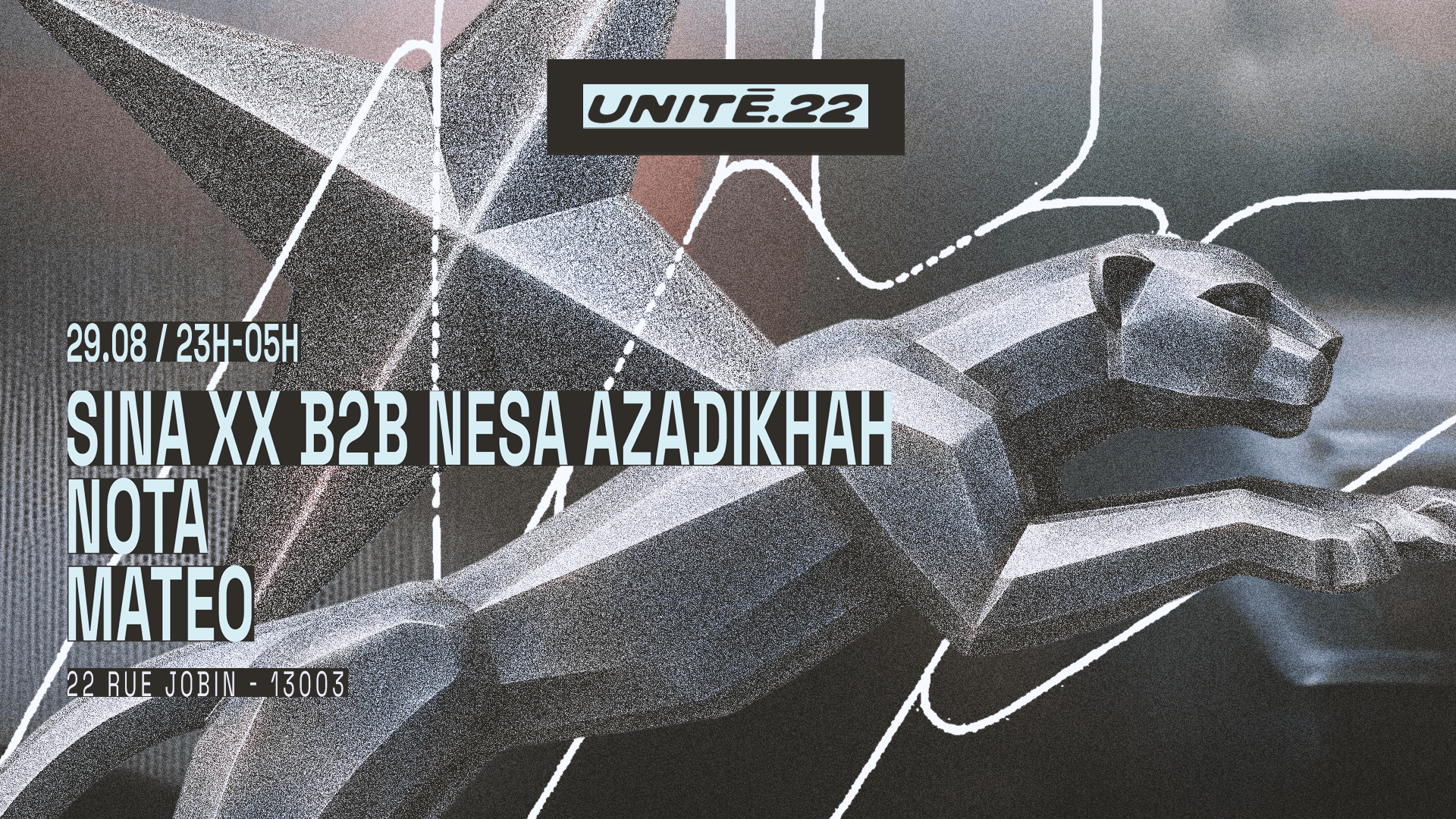 Unité.22: Sina XX b2b Nesa Azadikhah, Mateo, Nota