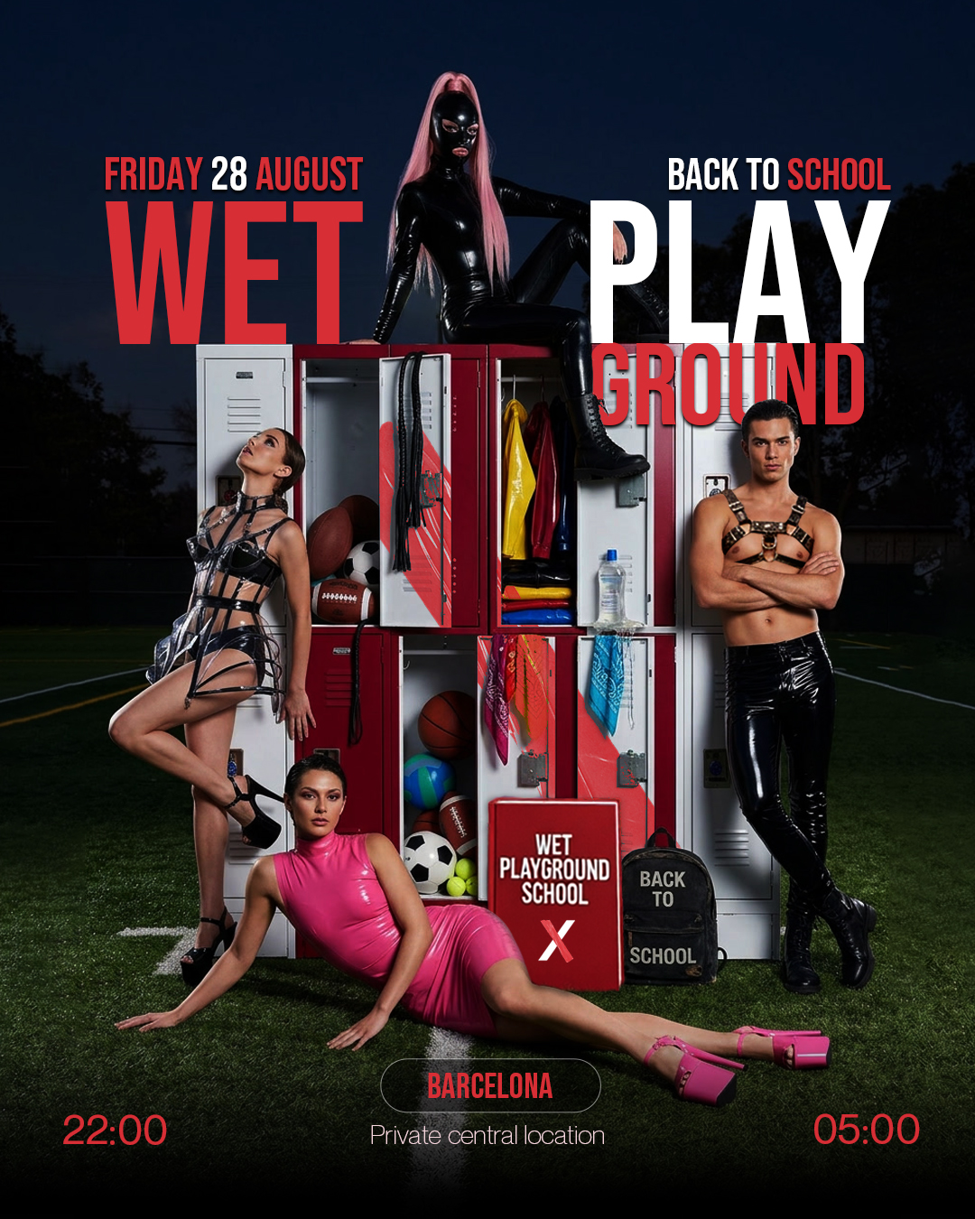Wet Playground, Back To School edition, Barcelona, 28 August 2026