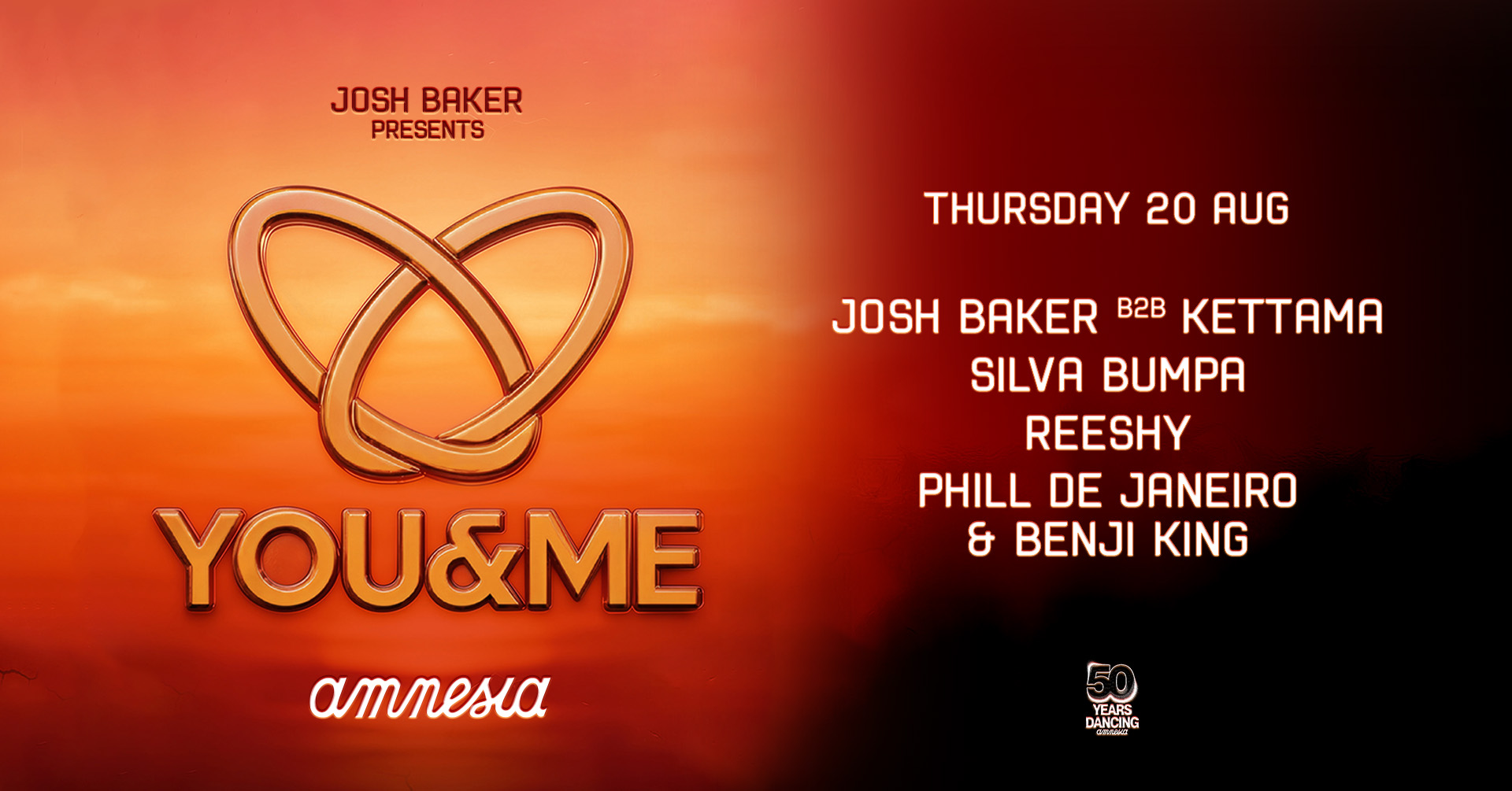 You&Me : KETTAMA, Silva Bumpa, Josh Baker