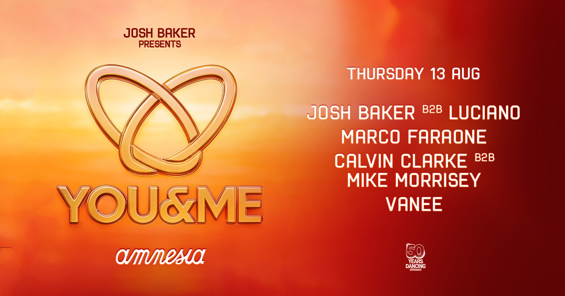 You&Me : Luciano, Marco Faraone, Josh Baker