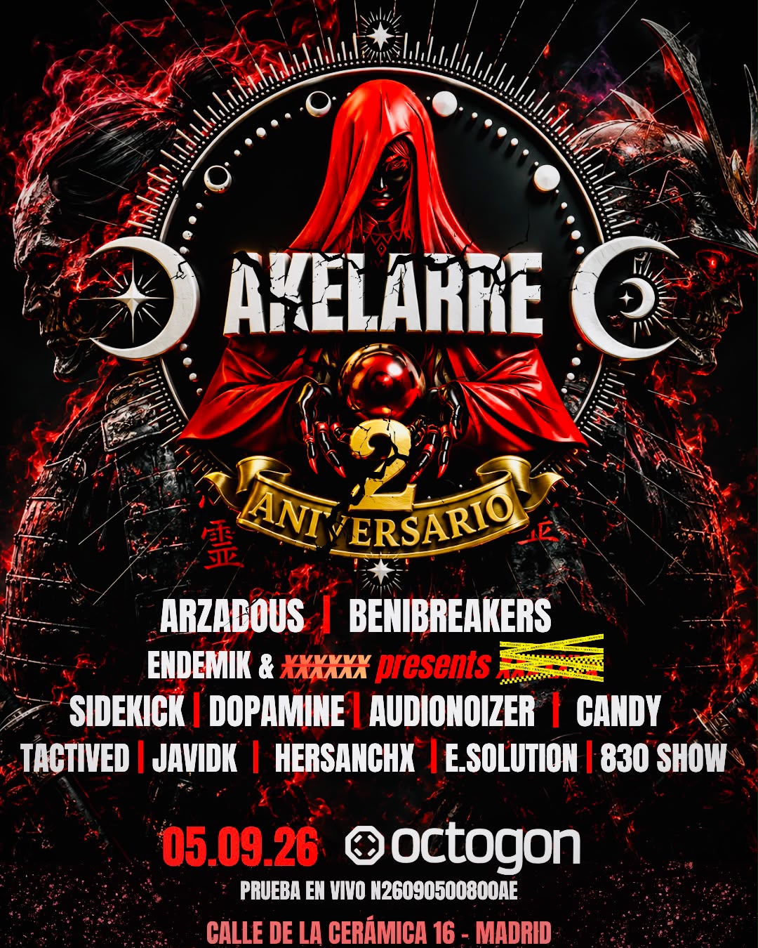 Akelarre Hard Club : 2º aniversario