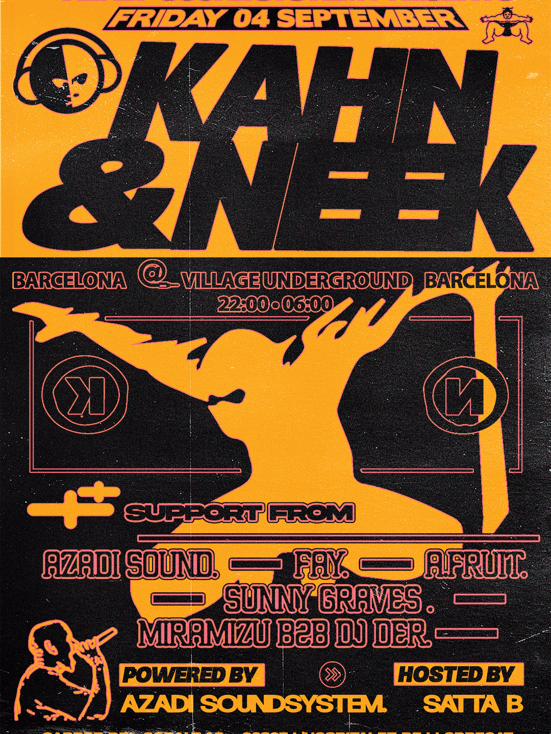 Azadi Soundsystem pres. Kahn & Neek