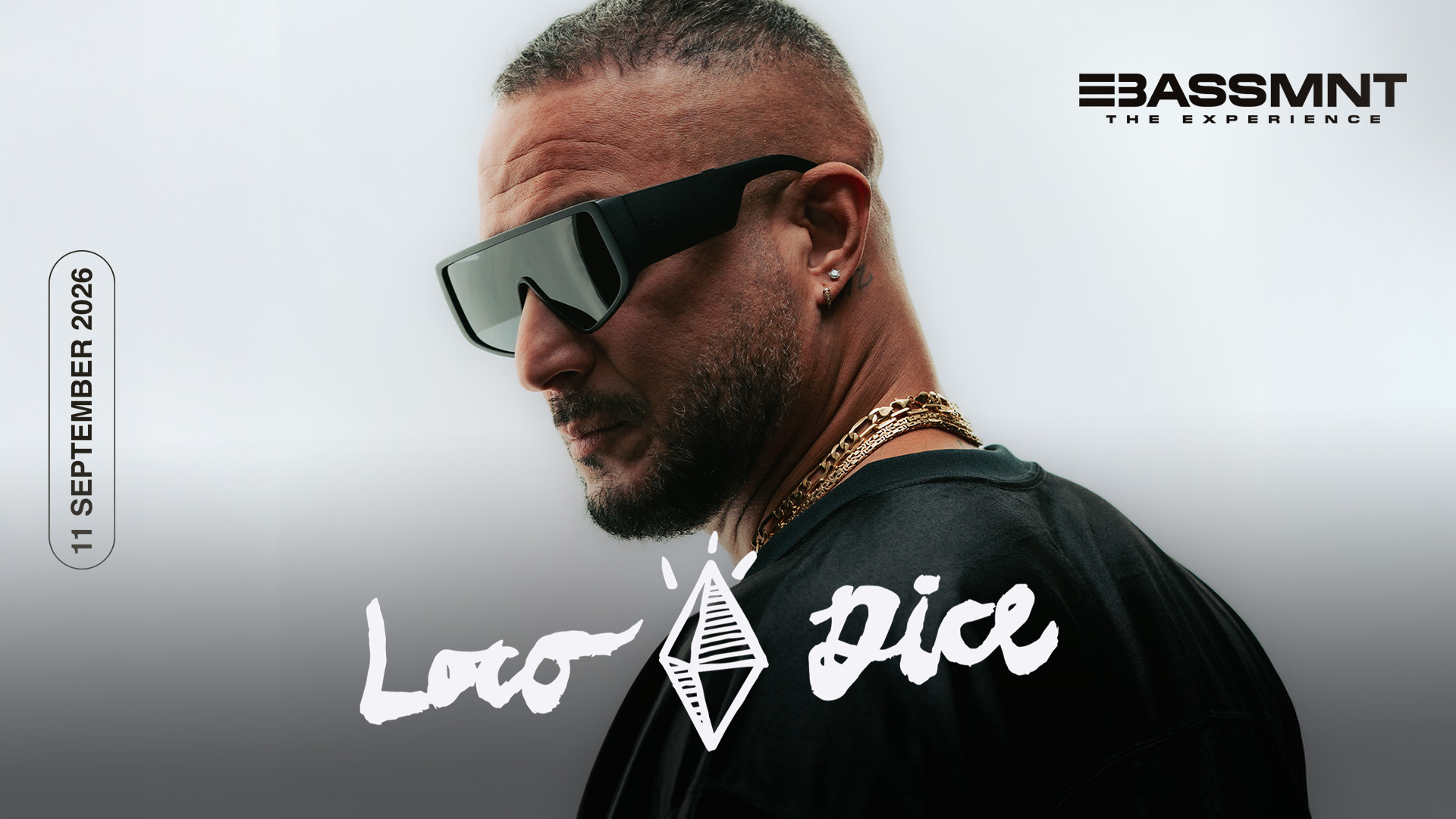 BASSMNT presents Loco Dice at The Bassement, Madrid, 11 September 2026