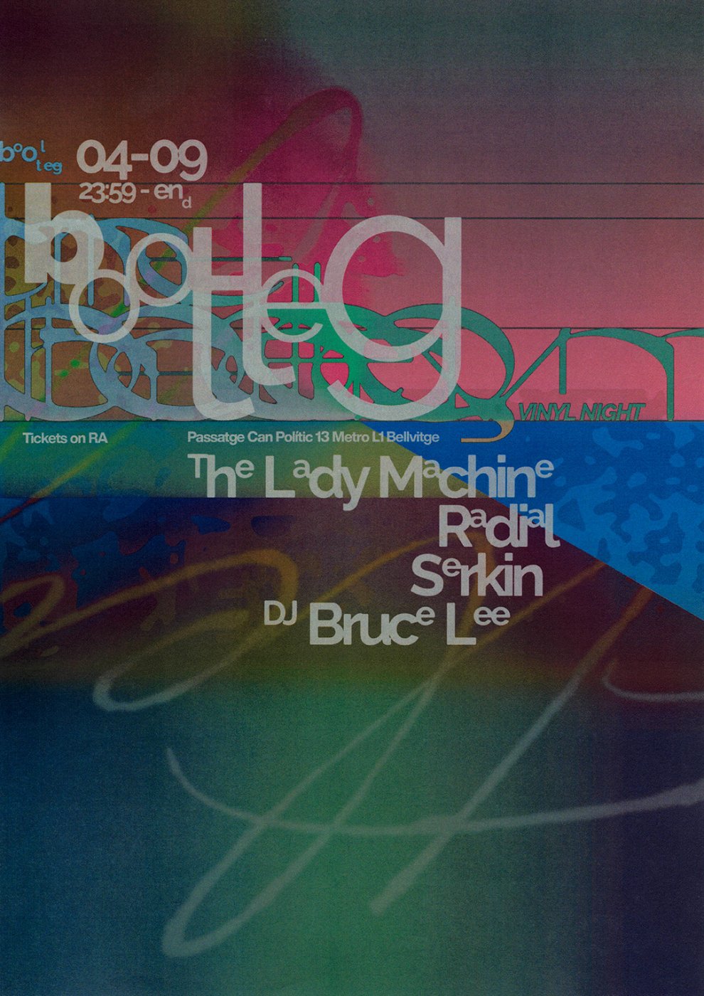 Bootleg Vinyl Night : The Lady Machine, Radial