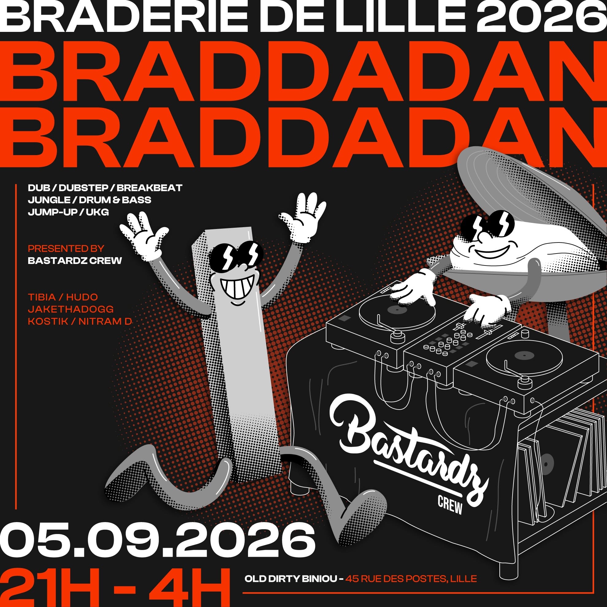 Braddadan 2026 : Braderie de Lille