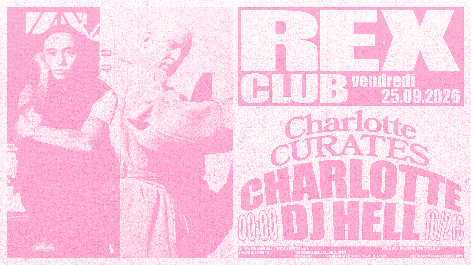 Charlotte Curates : Charlotte, DJ Hell