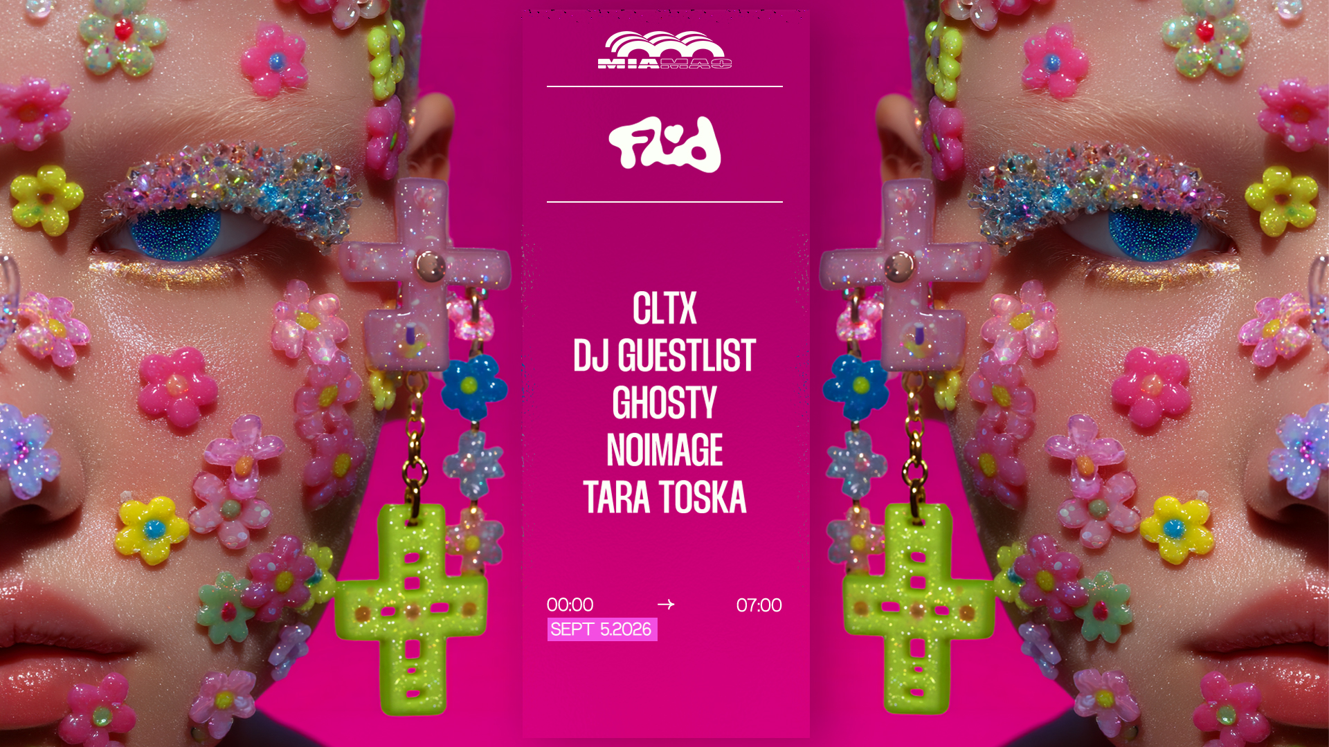 Fluid : DJ GUESTLIST, CLTX, Noimage : affiche officielle