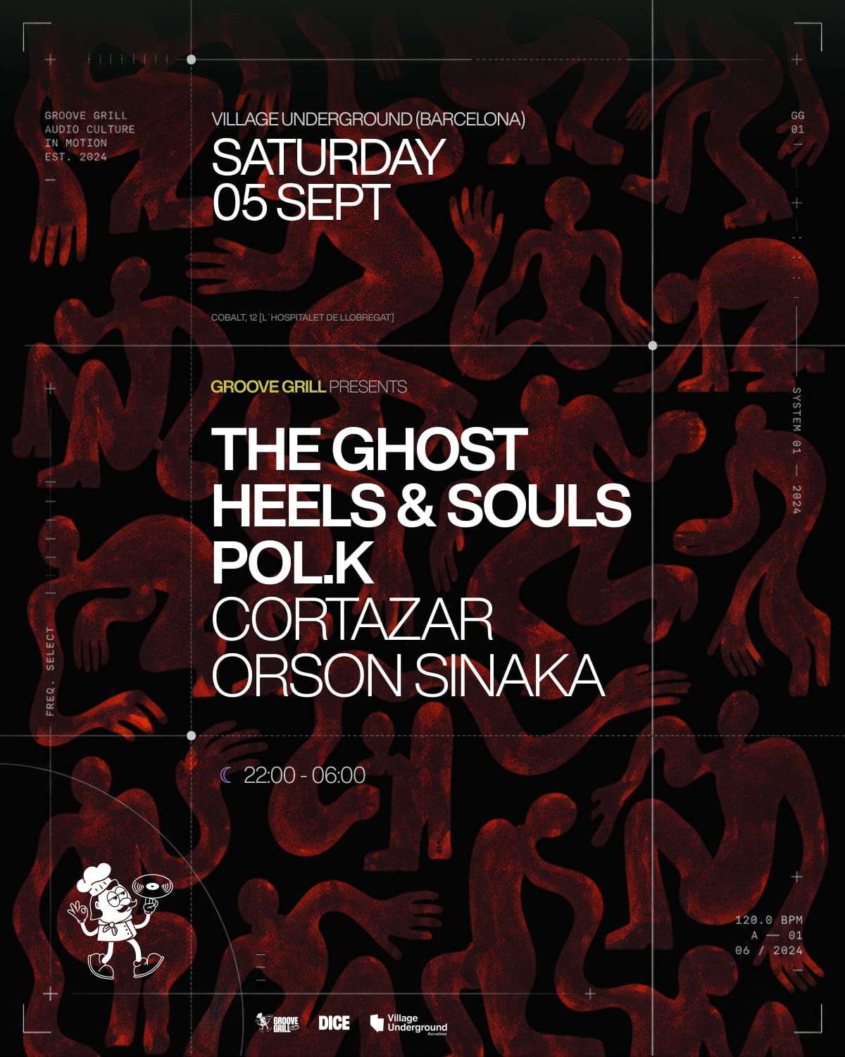 Groove Grill : The Ghost, Heels & Souls