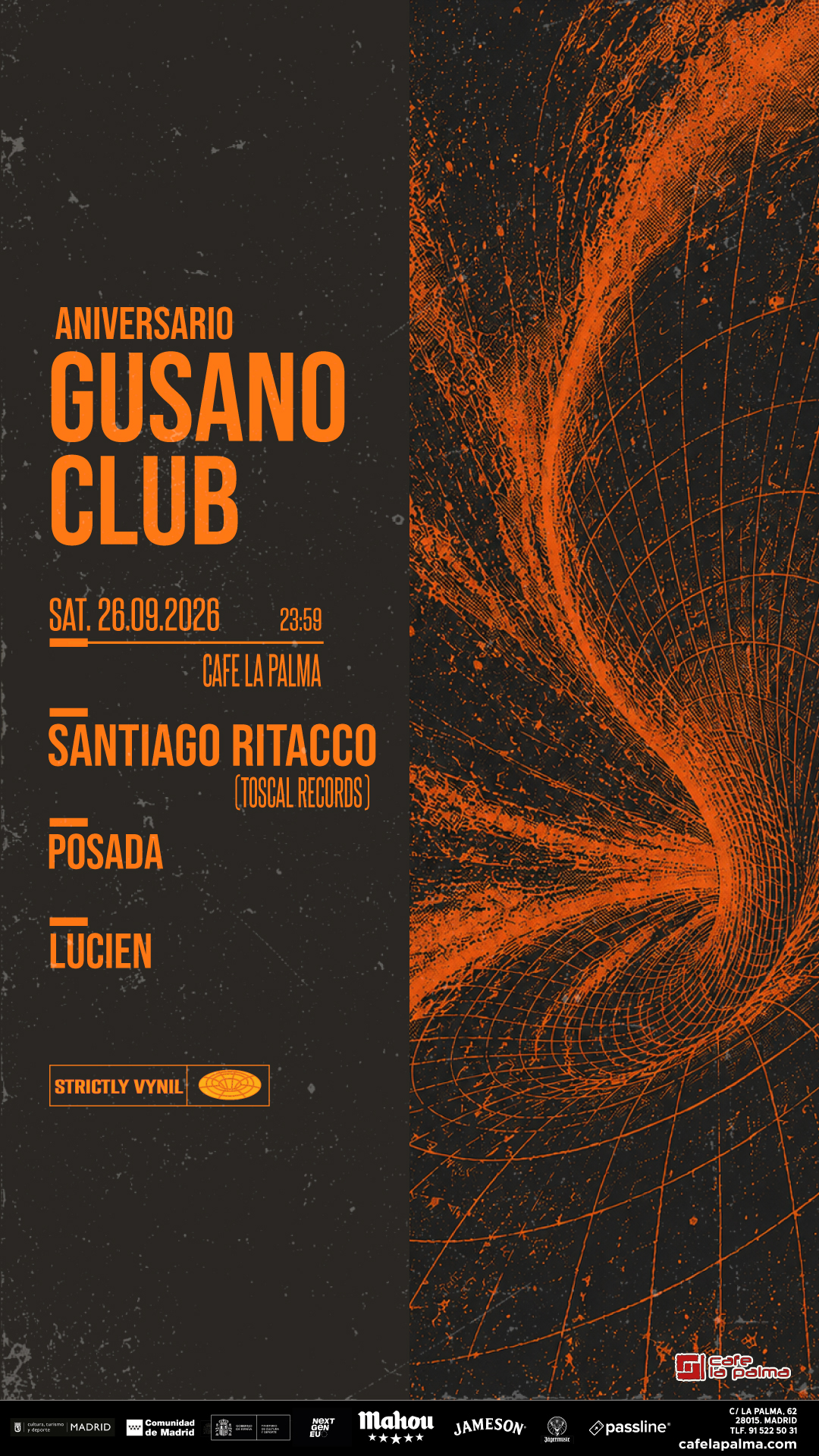 Gusano Club aniversario : Santiago Ritacco