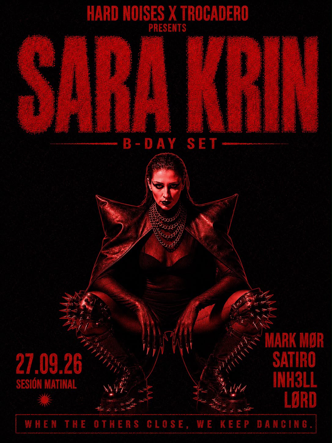 Hard Noises x Trocadero : Sara Krin b-day set