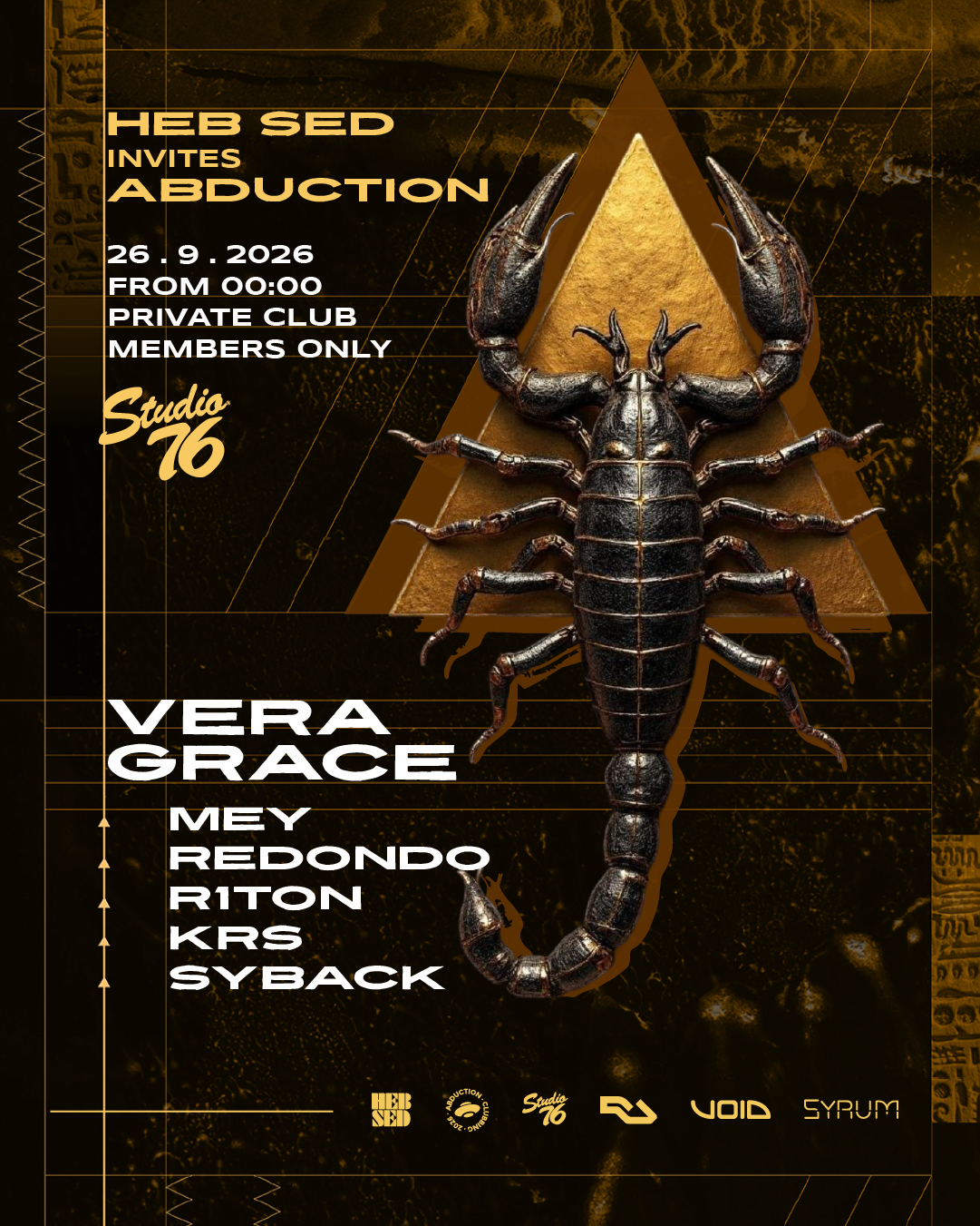 Heb Sed x Abduction : Vera Grace, Redondoo