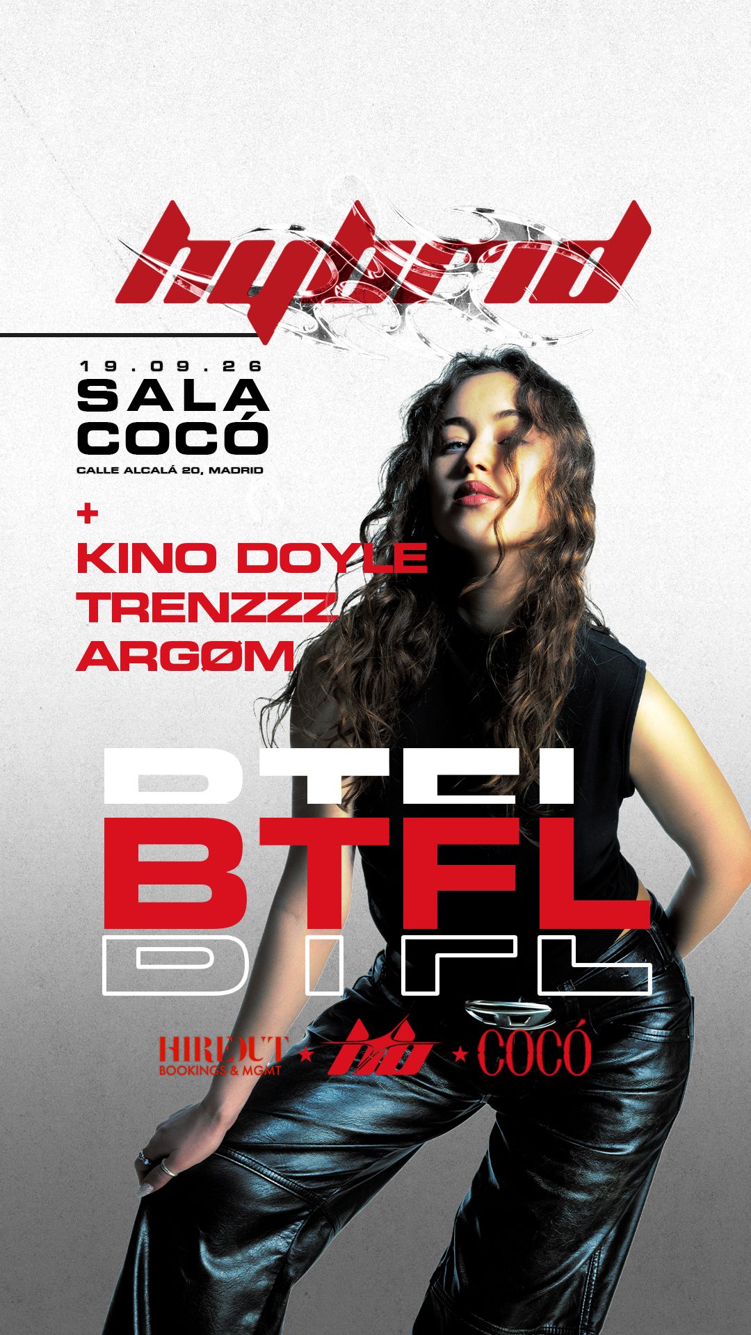 HYBRID : BTFL - Sala Cocó Madrid