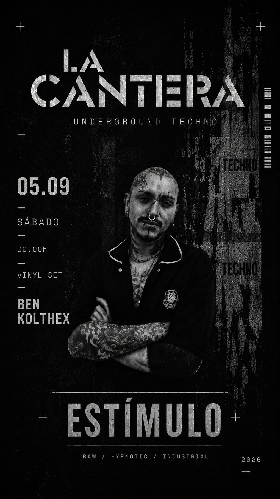 La Cantera-Underground Techno DJ Estimulo
