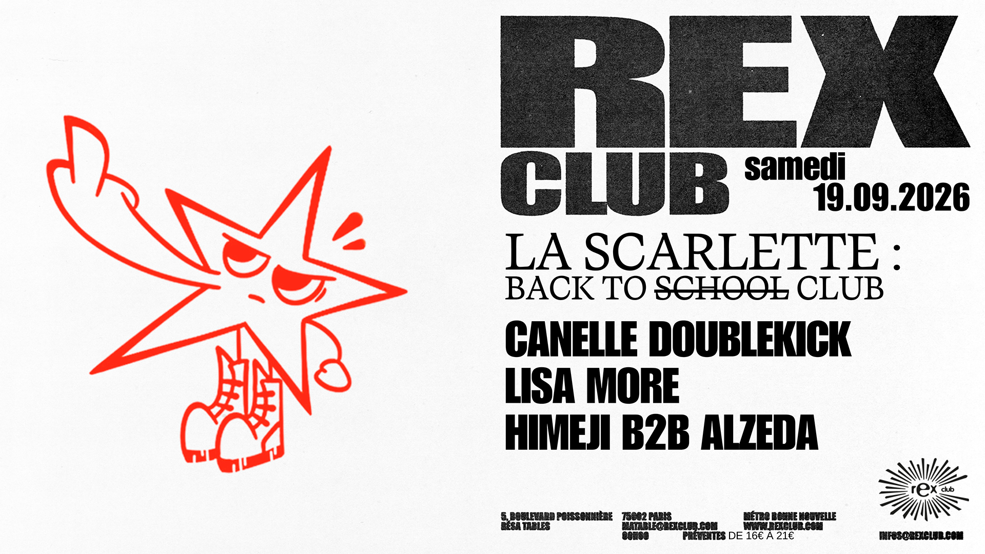 La Scarlette : back to club