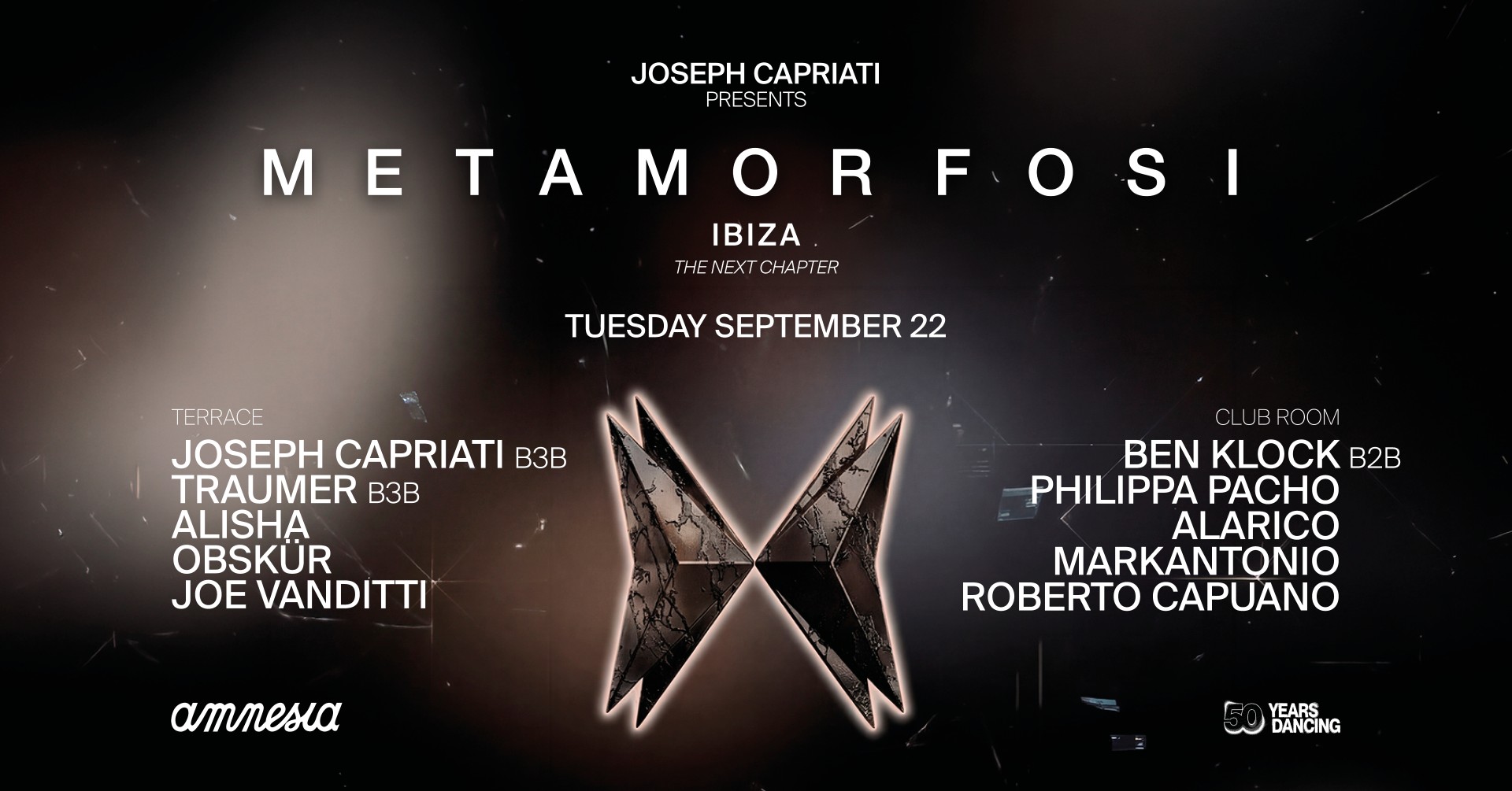 Metamorfosi : Ben Klock, Roberto Capuano, Alarico