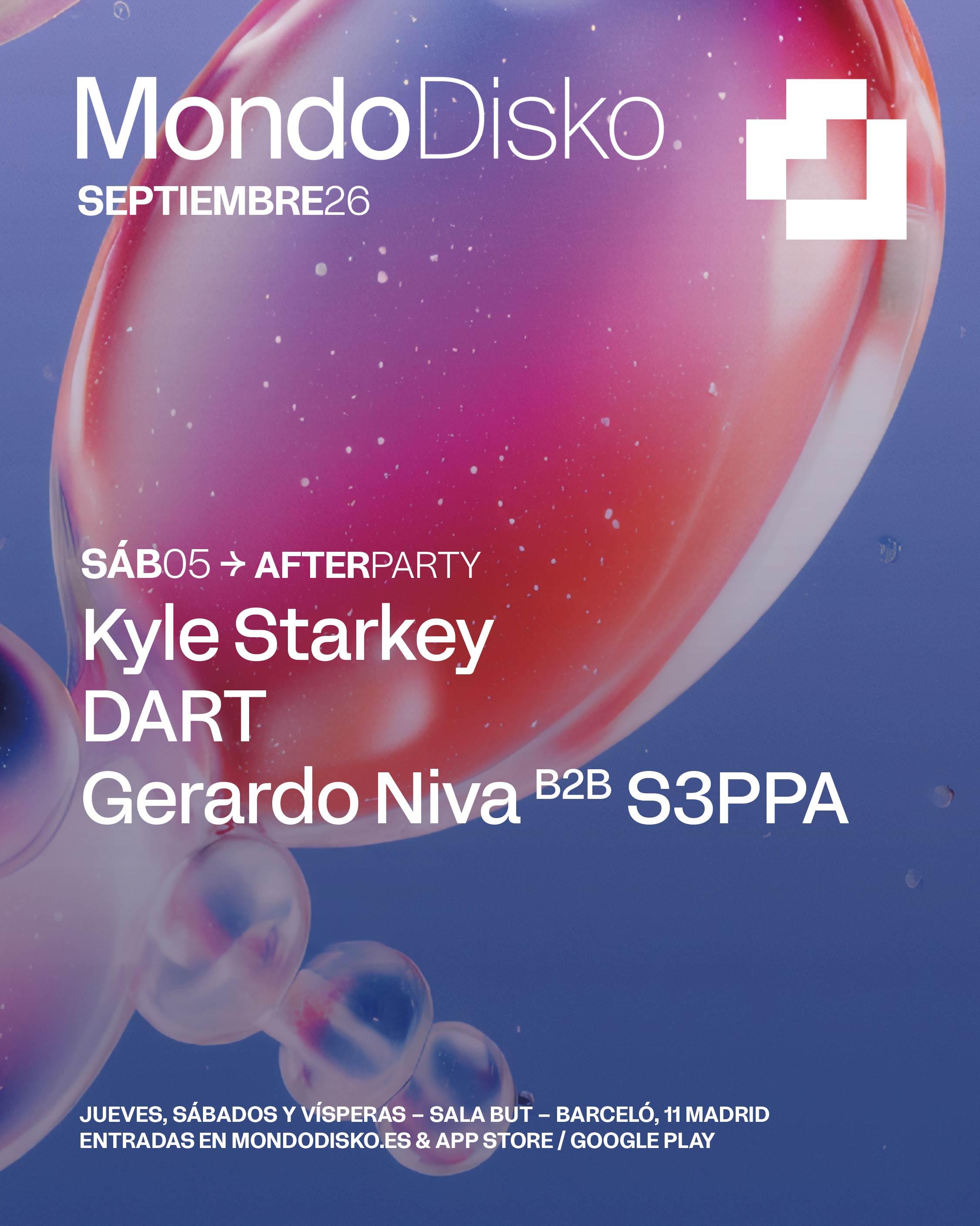 Afterparty Mondo Open Air #06 : Kyle Starkey, Dart, S3PPA