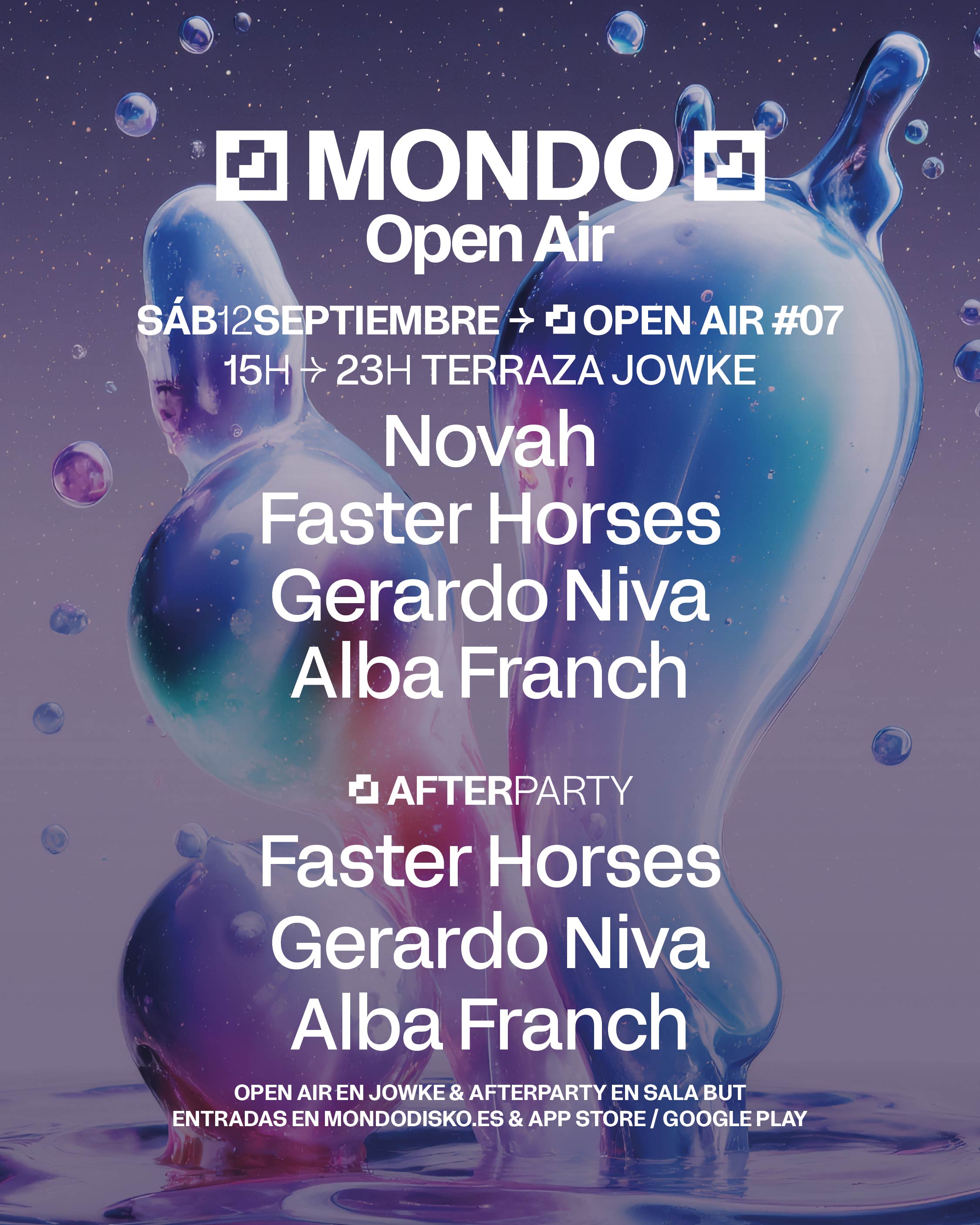 Mondo Open Air #07 : Novah, Faster Horses, Alba Franch