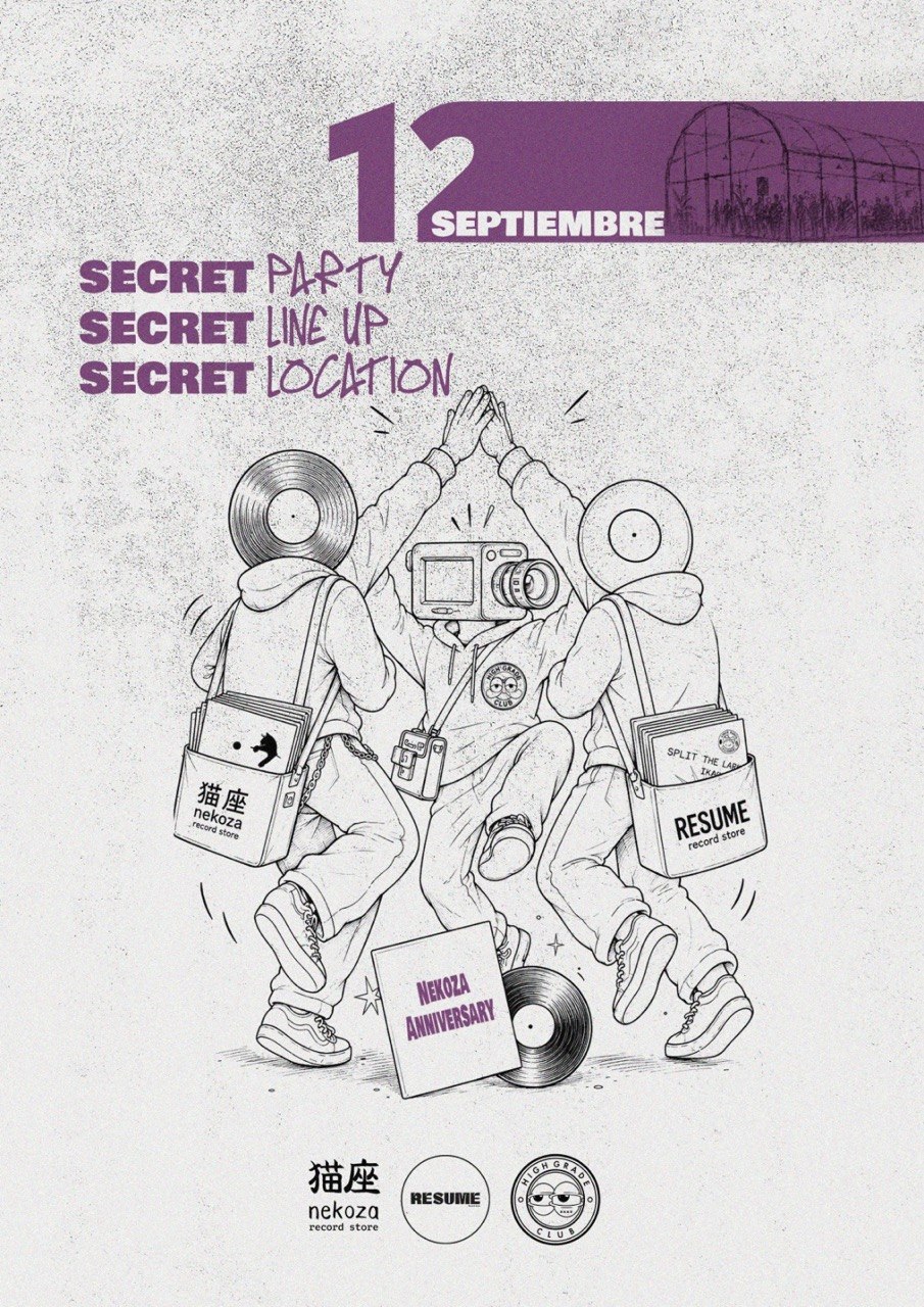 Nekoza x Resume x High Grade : secret party