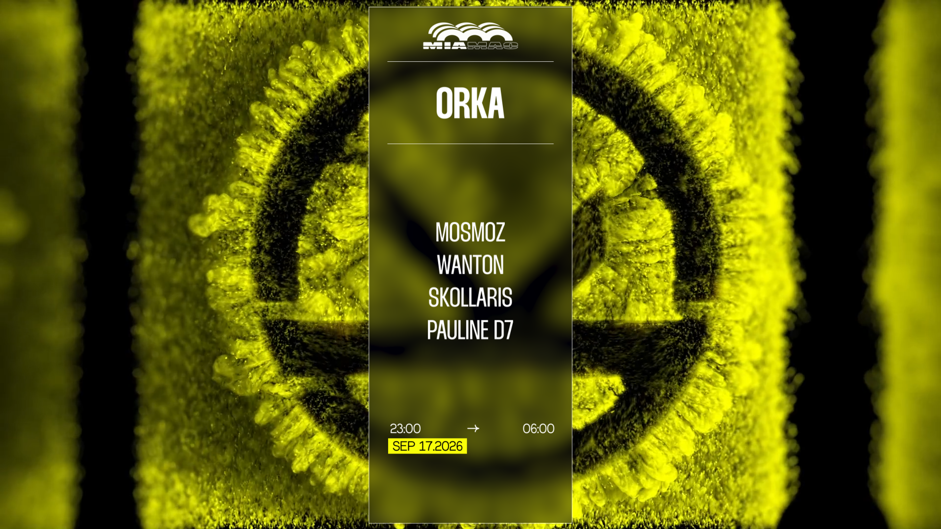 ORKA at Mia Mao, Paris, 17 September 2026