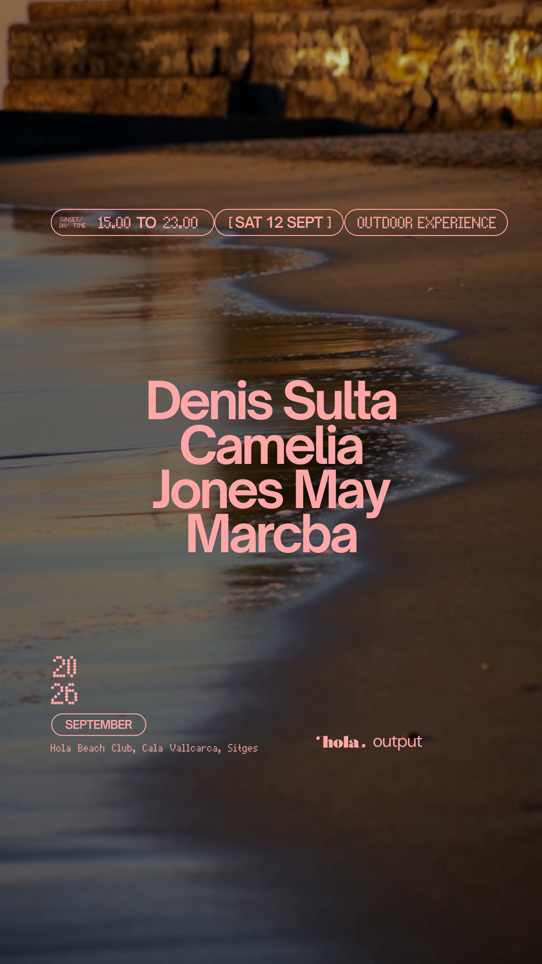 Output at Hola Beach Club : Denis Sulta