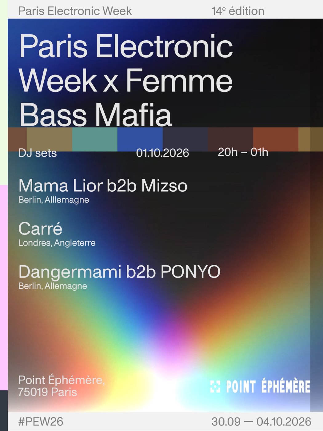 Paris Electronic Week x Femme Bass Mafia