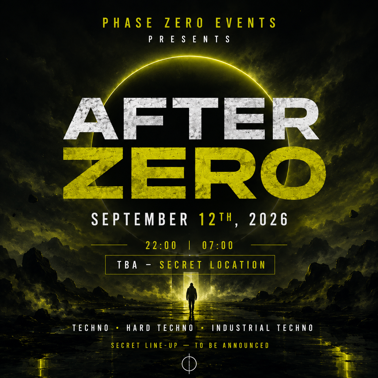 PHASE ZERO EVENTS PRESENTS: AFTER ZERO : SEPTEMBER 12TH