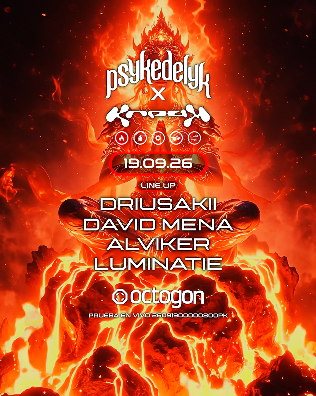 PSYKEDELYK x KREAM : Fire Walkers